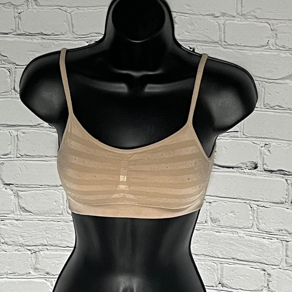 Jockey Tan Striped Bandeau
